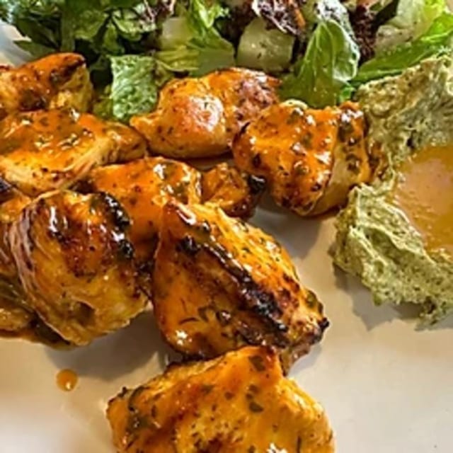 Cilantro Chili Lime Chicken Plate.