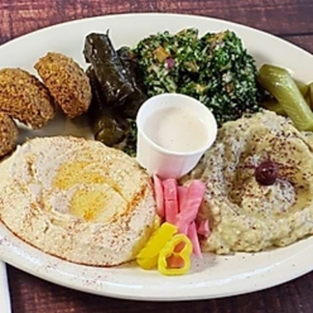 Vegetarian Sampler.