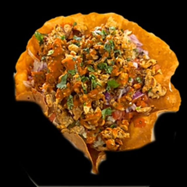 Shawarma Taco Shell Salad.