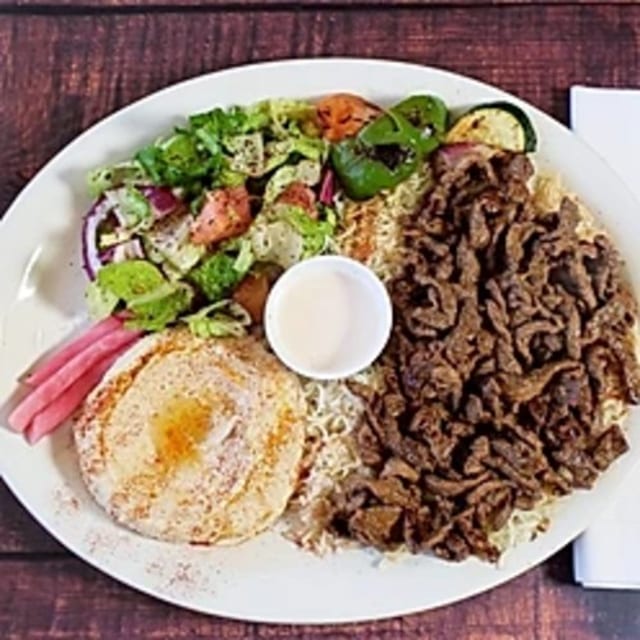 Mixed Shawarma Plate.