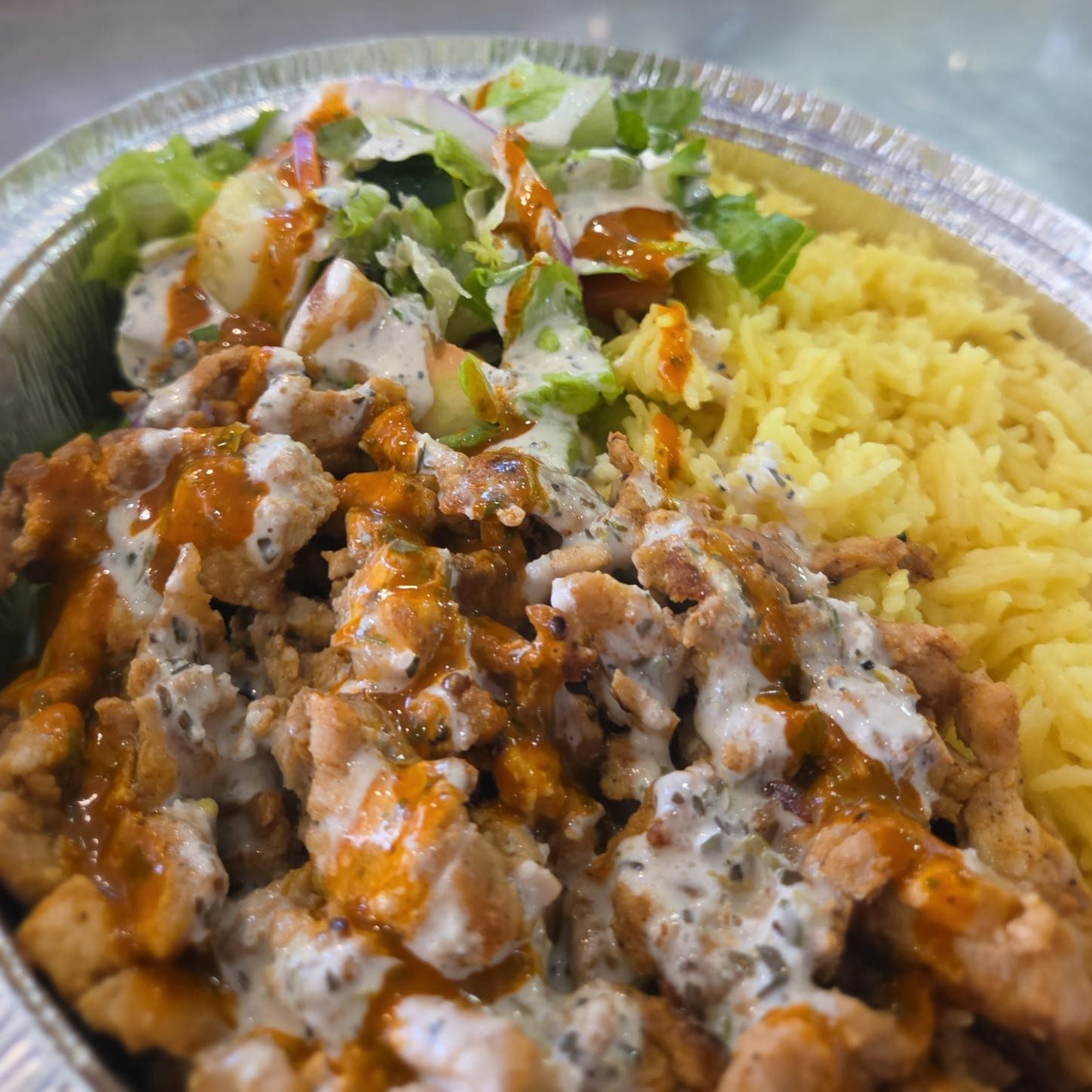Sam’s Chicken Shawarma Bowl (Lunch only).