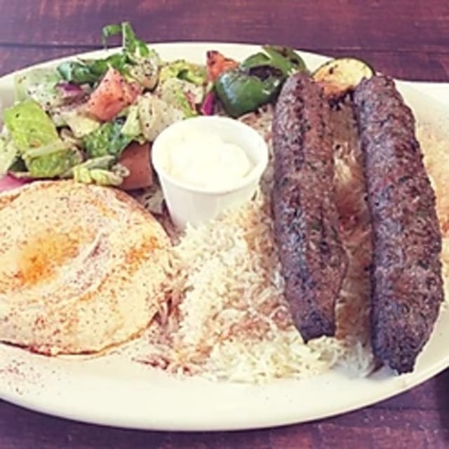 Lamb Kefta Plate.