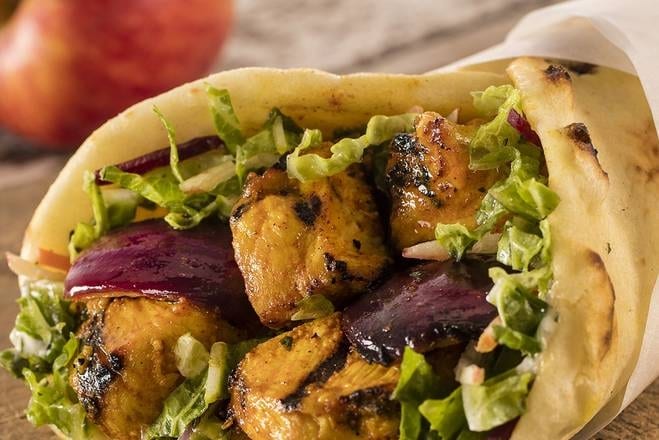 Chicken Kabab Wrap.