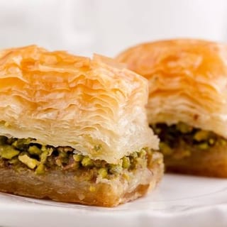 Homemade Baklava Pistachio