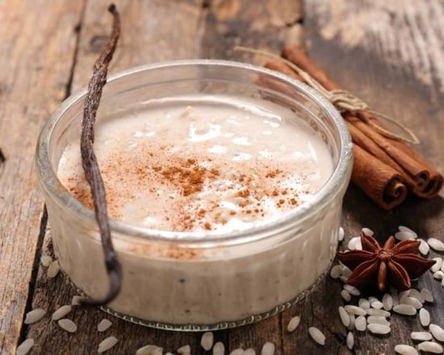 Homemade Rice Pudding.