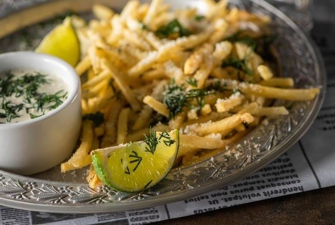 Garlic Feta Fries.